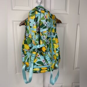 Vera Bradley Lighten Up XL Duffel Backpack Lemon Grove NWT Carry On Tote Bag‎